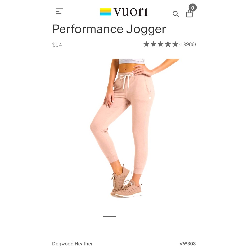 Vuori Performance Jogger!